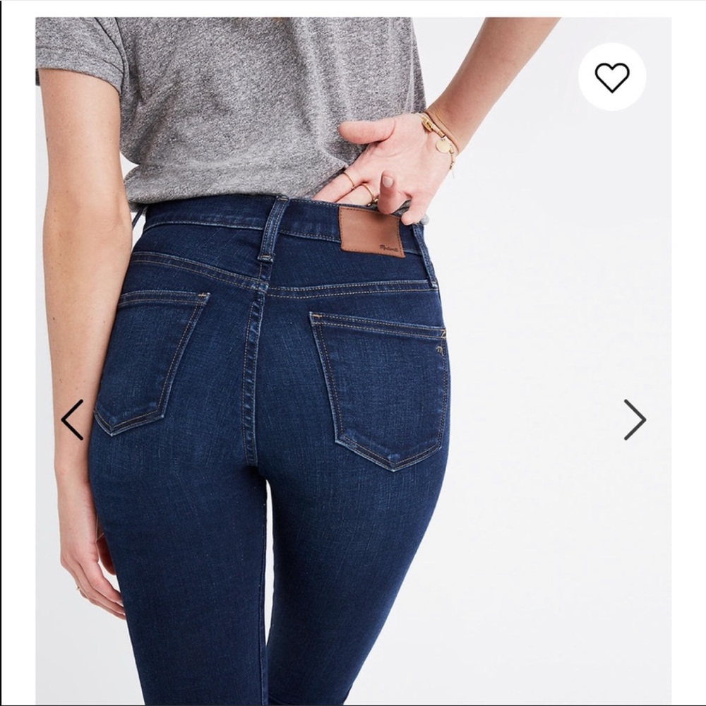 Madewell 10” high rise skinny jean